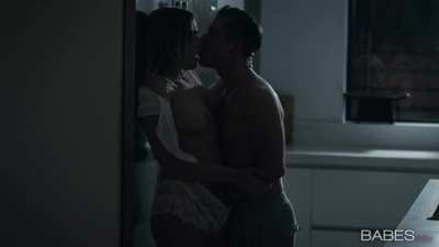 Blair Williams - Kissing, and rubbing her pussy