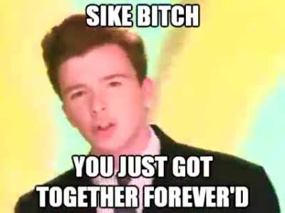 Esto es un rickroll comun y corriente &iquest;no?