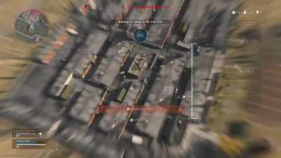 Best part is, I was talking to my friend about getting a "cheeky kill" as I dropped
