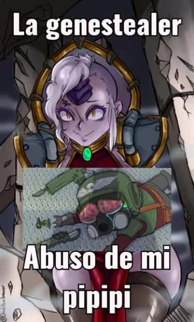 Soldado apunte en esta figurita de Warhammer dónde te toco