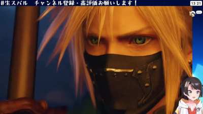 a normal reaction to seeing Tifa
