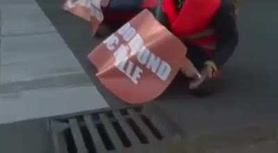 Climate Change/Environmental Protestor. Nice.