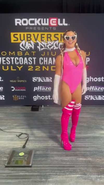 Meaghan P. as Super Barbie! Please go click on my links - I stupidly changed my linktree name and now google isn’t showing it when you google me. The more visits to the page, the sooner that will fix.