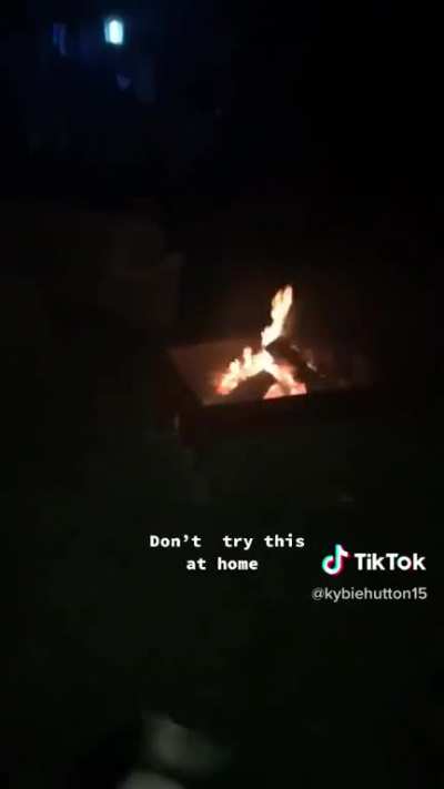 Not the fire!