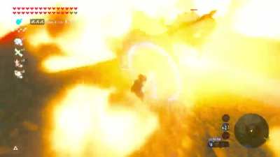 Gold lynel gets DISCOMBOBULATED by boomerang shredder