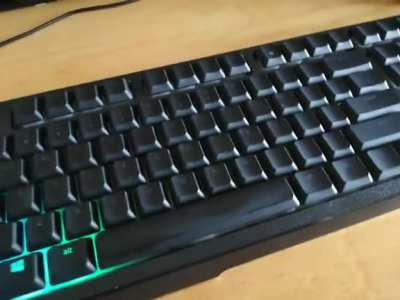 "I think my keyboard can hear me..."
