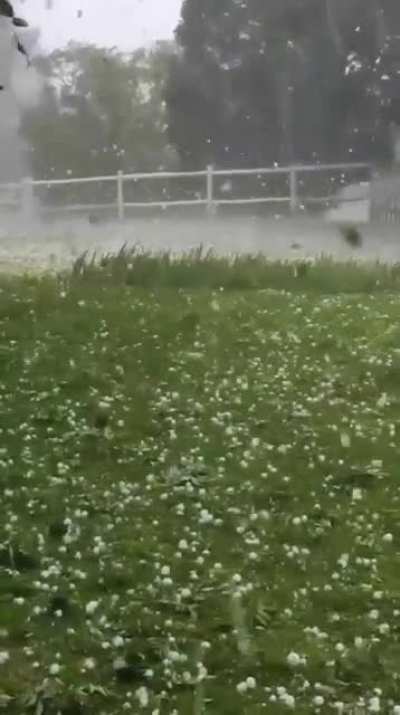 Hailstorm in South Africa