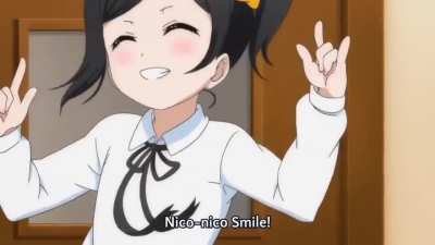 Own a perua-chan est&aacute; feliz.