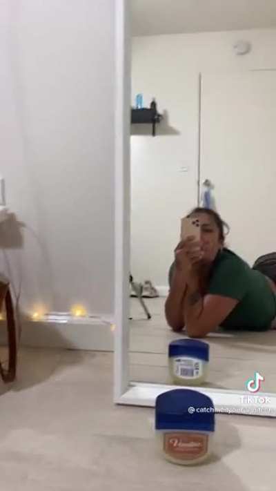 On the floor