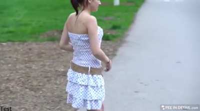 Lifted Skirt - Lenka Koutnicka (PeeInDetail)
