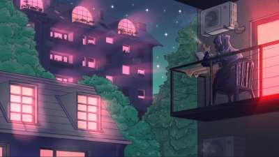 Midnight Aura (Lofi Hip-Hop) in 4K