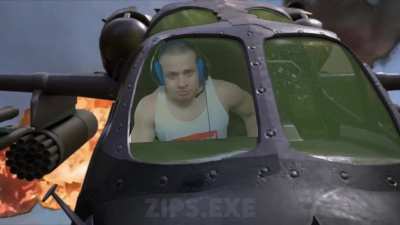 Totally accurate footage of shotdown MI-24