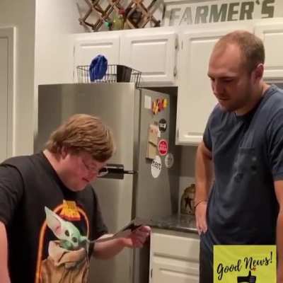 He&rsquo;s literally his bro, and he asks him to be his best man. The reaction is everything.
