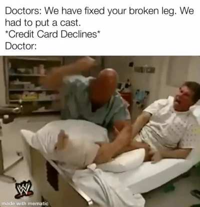 Let&rsquo;s break a leg again.