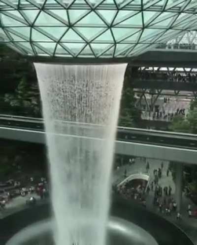 Changi Airport in Singapore