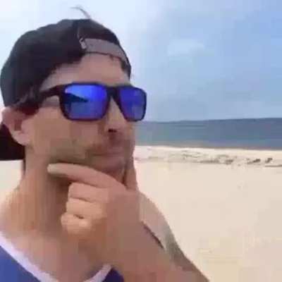 A beach tip