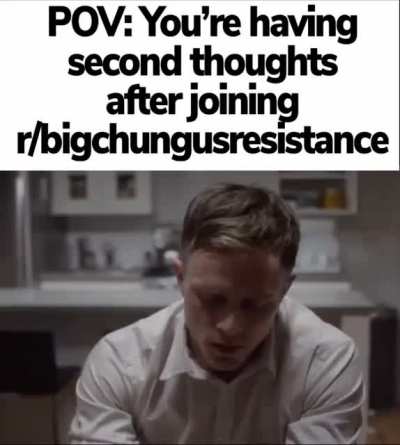 &lsquo;I&rsquo;m having thoughts of anti chungus. It&rsquo;s unhealthy.&rsquo; - The Anti Chungi