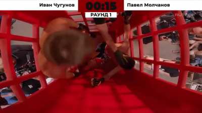 Phone booth fight