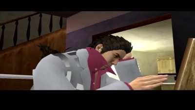 "YOU PICKED THE WRONG HOUSE FOOL" "HEY, MAJIMA-SAN, ITS ME, KIRYU, CHILL, CHILL" "KIRYYUU-CHAN~~"