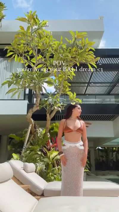 Radhika in Bali