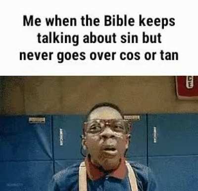 Why all the sin talk