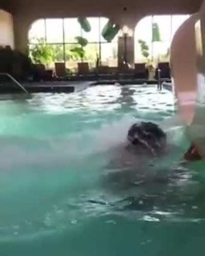 HMFT after I joke around the waterslide