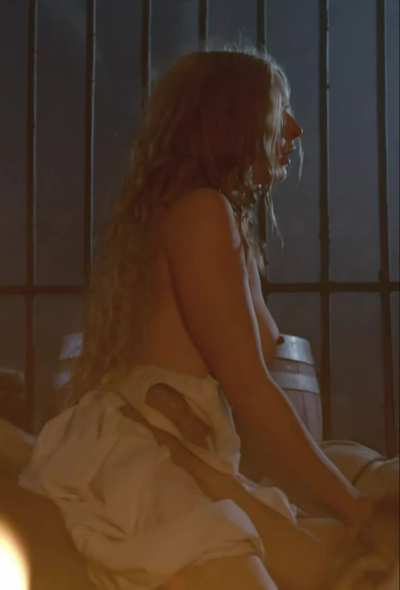 Rebecca Ferguson riding