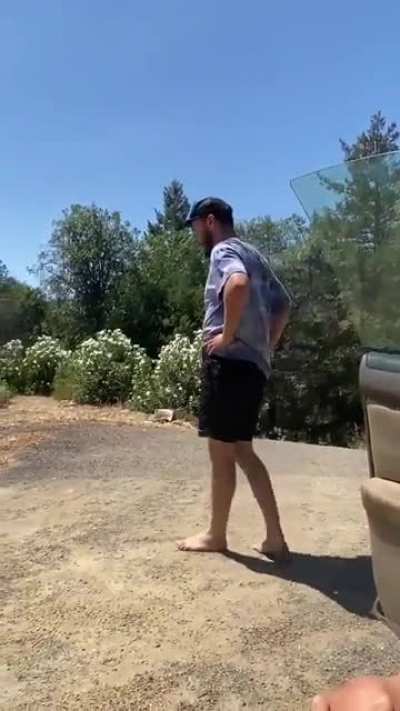 Casey Frey on public land