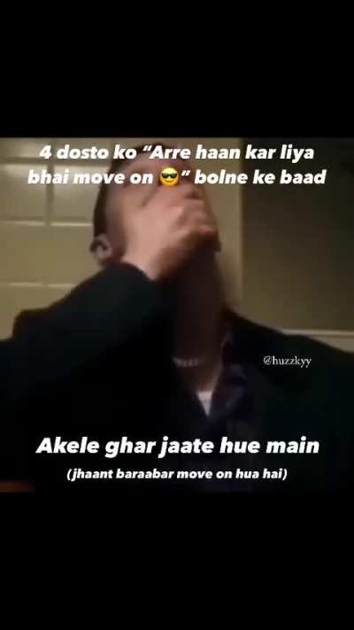 title akele mein asoon poncch raha hai
