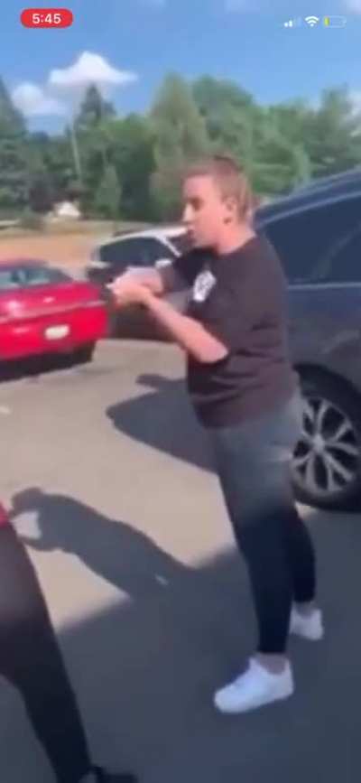 A video of a woman pulling a gun was posted here. Not saying she was right but here&rsquo;s the ACTUAL confrontation. Don&rsquo;t believe the first thing you see