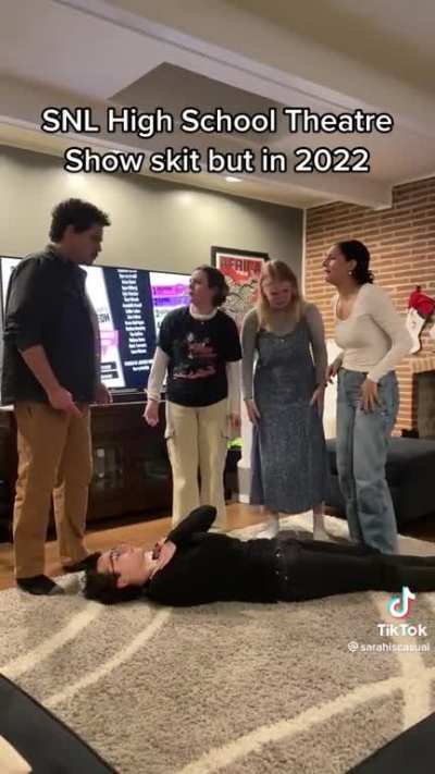 Attending your high school's avant-garde theatre show