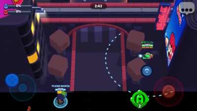 First in the world - Error outside the map - Brawl Stars glitch