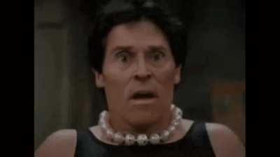 Blursed Willem Dafoe