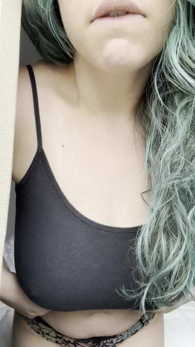 Sneaking off to show you my tits