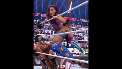 Bianca belair ass jiggle compilation