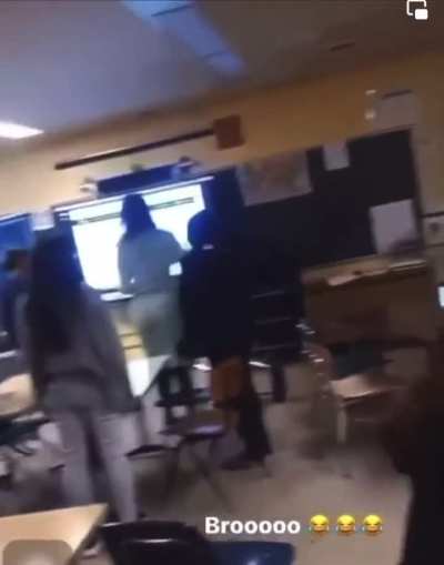 Teacher knocked unconscious after &lsquo;scholar&rsquo; hurls metal chair at her head in Flint, Michigan: source