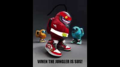 when the jungler is sus! 😳