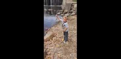 Kids be stupid af.