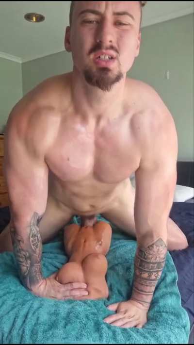 POV: the typical Australian holds you down, thrusts inside you and has an orgasm :)