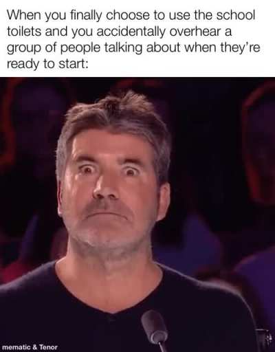 I didn&rsquo;t go to school the next day