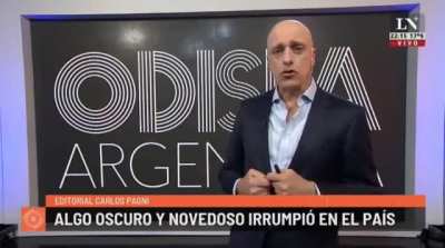 “La pregunta que uno se hace es ¿cuantas toneladas de algodón de azúcar hay que vender para pagarle a estos abogados?” Y te lo dice Pagni en LN+, no te lo está diciendo el gato Silvestre en C5N, eh.
