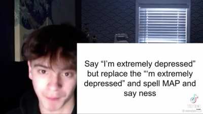 Say "I", Spell MAP, then say Ness