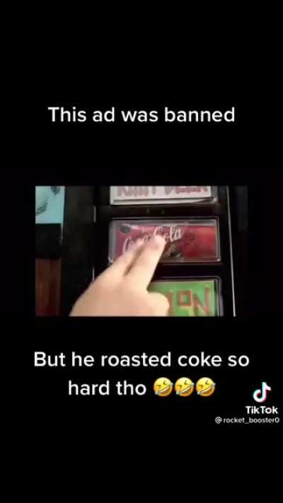 Este anuncio fue removido--pero en verdad humill&oacute; a coca cola (traducci&oacute;n de los que dice)