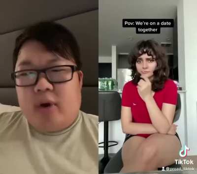 POV: We're on a date.