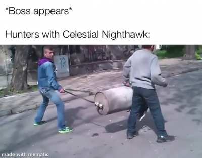 Sorry for the meme. Garbage cannon shockwave