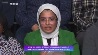 The effects of the financial crisis facing the UK are laid bare as this woman explains she’s received a revised mortgage offer of 10.5%.