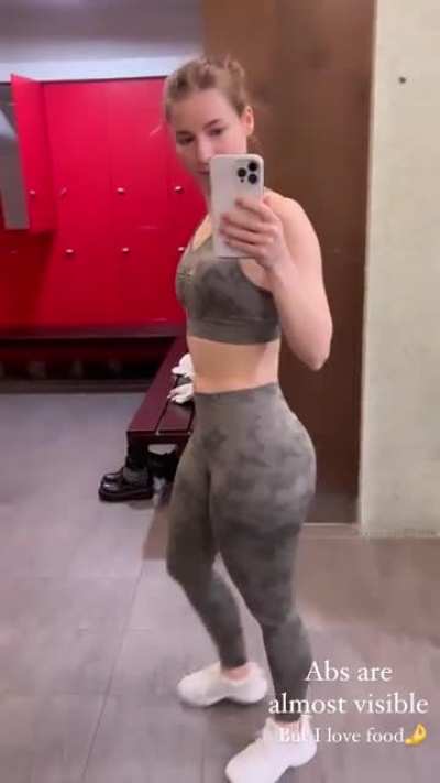 Abs almost visible