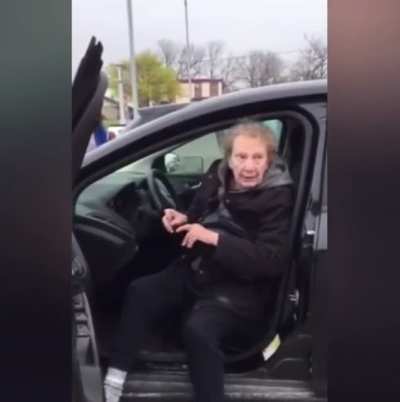 Woman hits people with her car because they took to long to move&hellip;