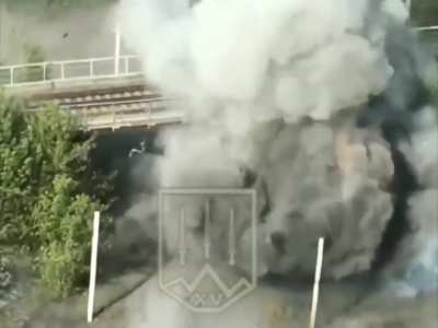 Ukrainian "Kara-Dag" Brigade hits a russian armored vehicle with infantry in Selydove, Donetsk Oblast. September 2024