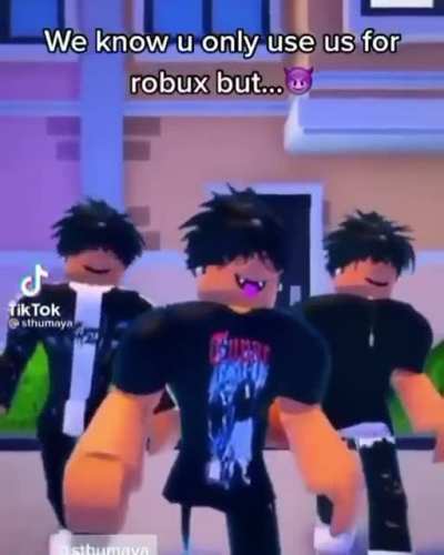 The front guy has a toothpick as a leg